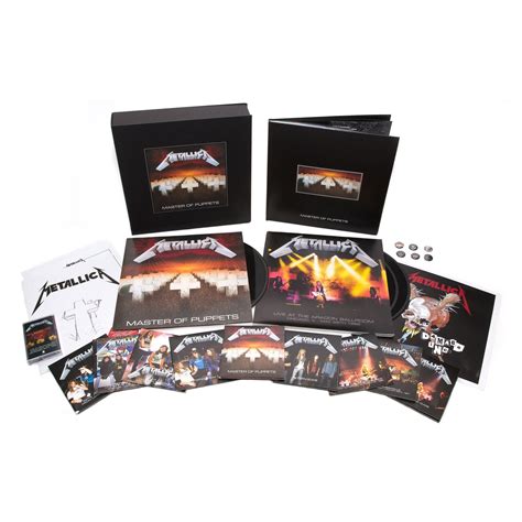 the metal head box master of puppets|master of puppets history.